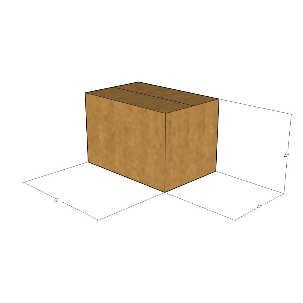 6" x 4" x 4" Multi-Depth Corrugated Boxes -25 per Bundle