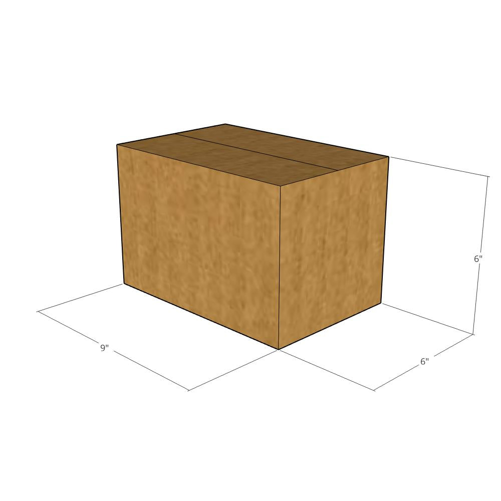 9 x 6 x 6" Corrugated Boxes -25 per Bundle