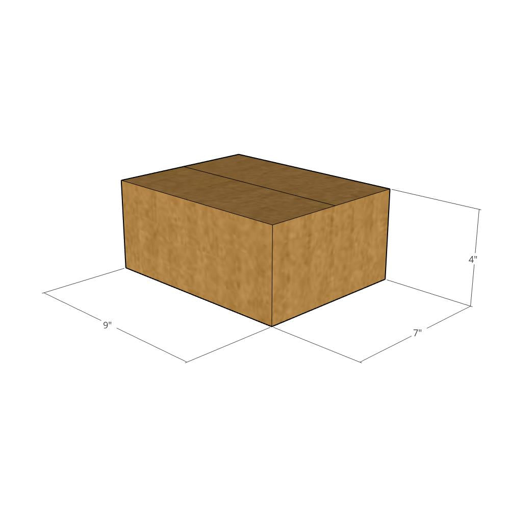 9 x 7 x 4" Corrugated Boxes -25 per Bundle