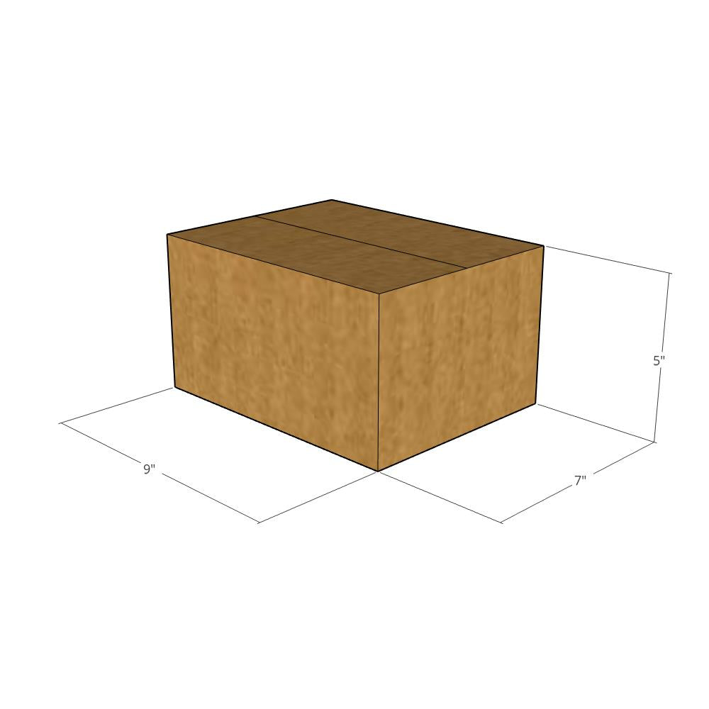9 x 7 x 5" Corrugated Boxes -25 per Bundle