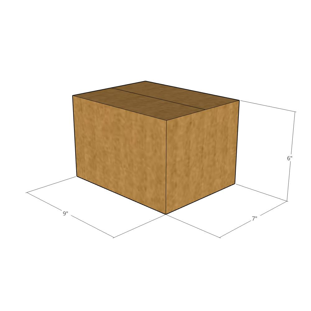 9 x 7 x 6" Corrugated Boxes -25 per Bundle