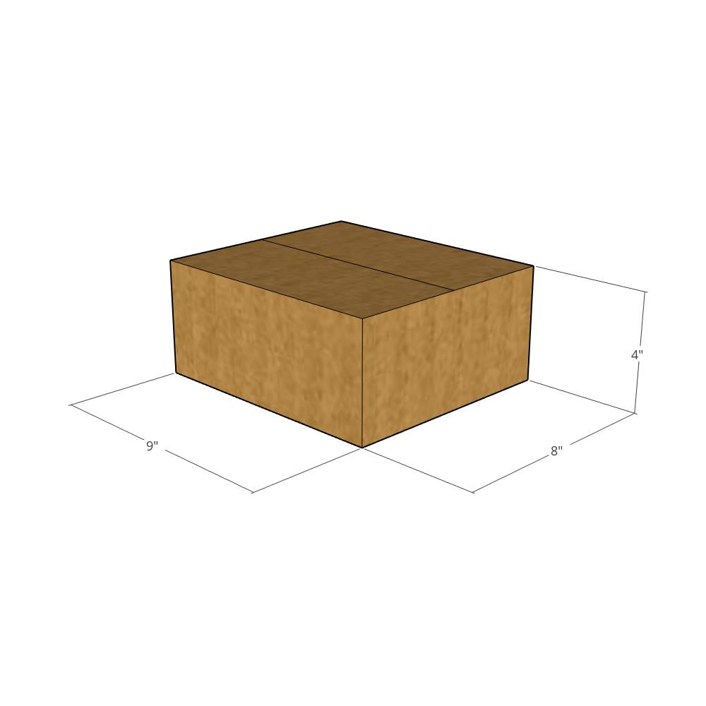 9 x 8 x 4" Corrugated Boxes -25 per Bundle