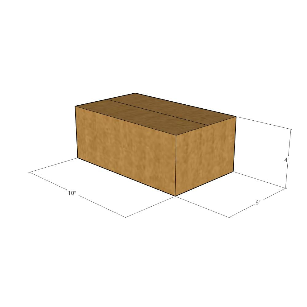 10 x 6 x 4" Corrugated Boxes -25 per Bundle