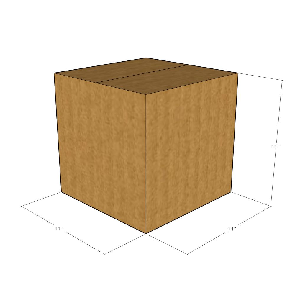 11 x 11 x 11" Corrugated Boxes -25 per Bundle