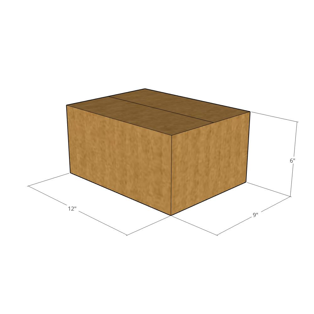 12 x 9 x 6" Corrugated Boxes -25 per Bundle