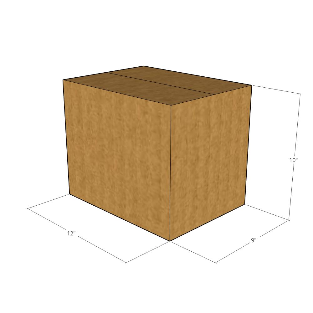12 x 9 x 10" Corrugated Boxes -25 per Bundle