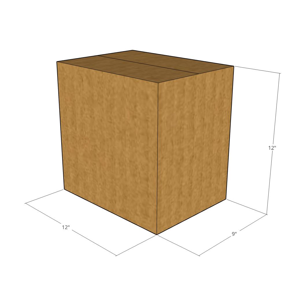 12 x 9 x 12" Corrugated Boxes -25 per Bundle