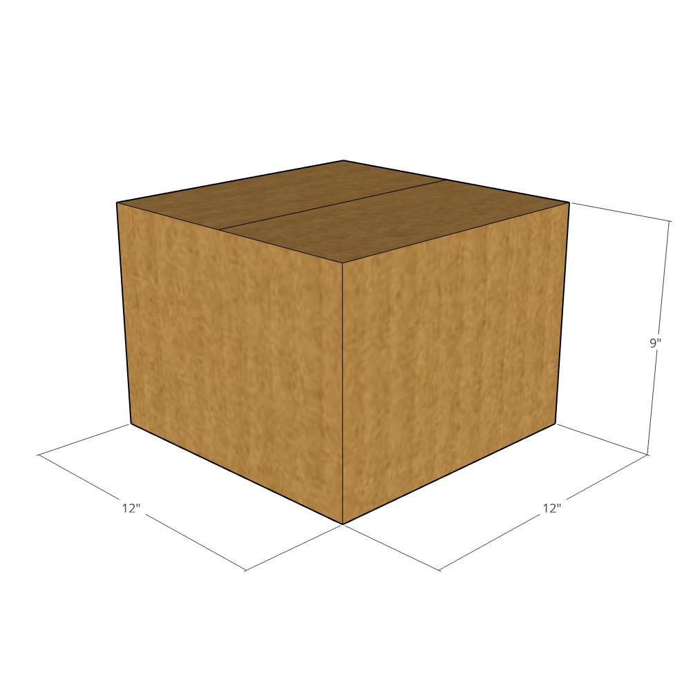 12 x 12 x 9" Corrugated Boxes -25 per Bundle