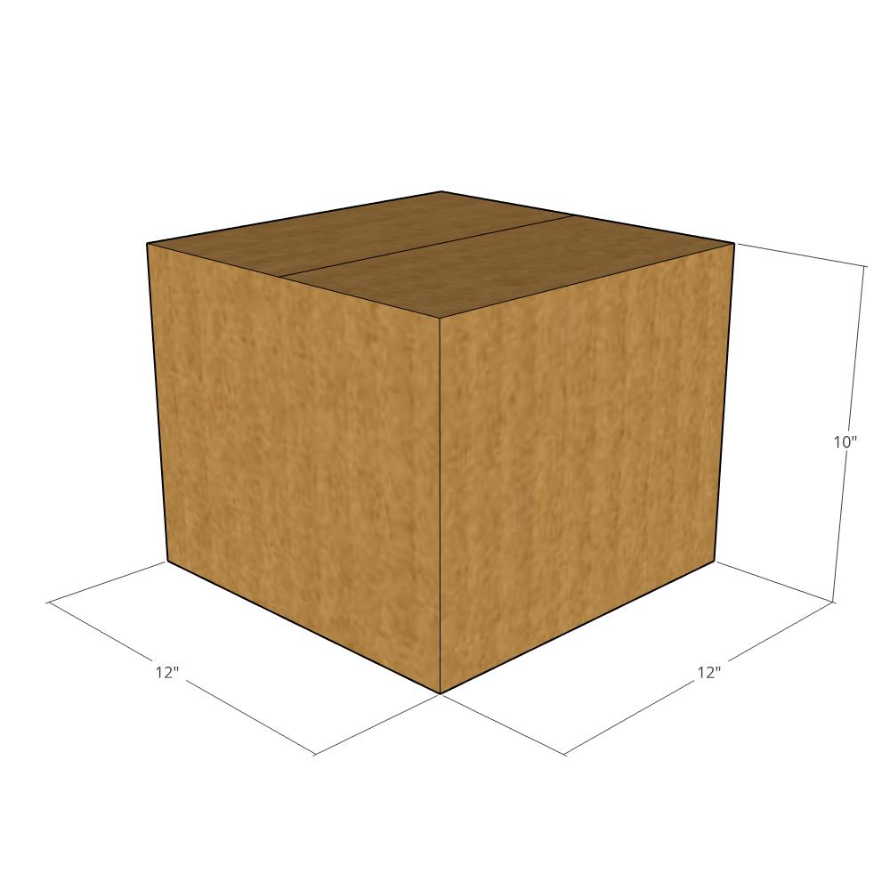 12 x 12 x 10" Corrugated Boxes -25 per Bundle