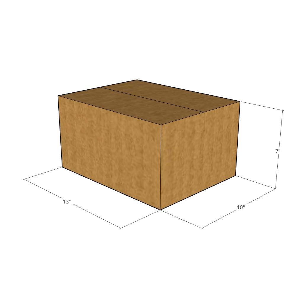 13 x 10 x 7" Corrugated Boxes -25 per Bundle