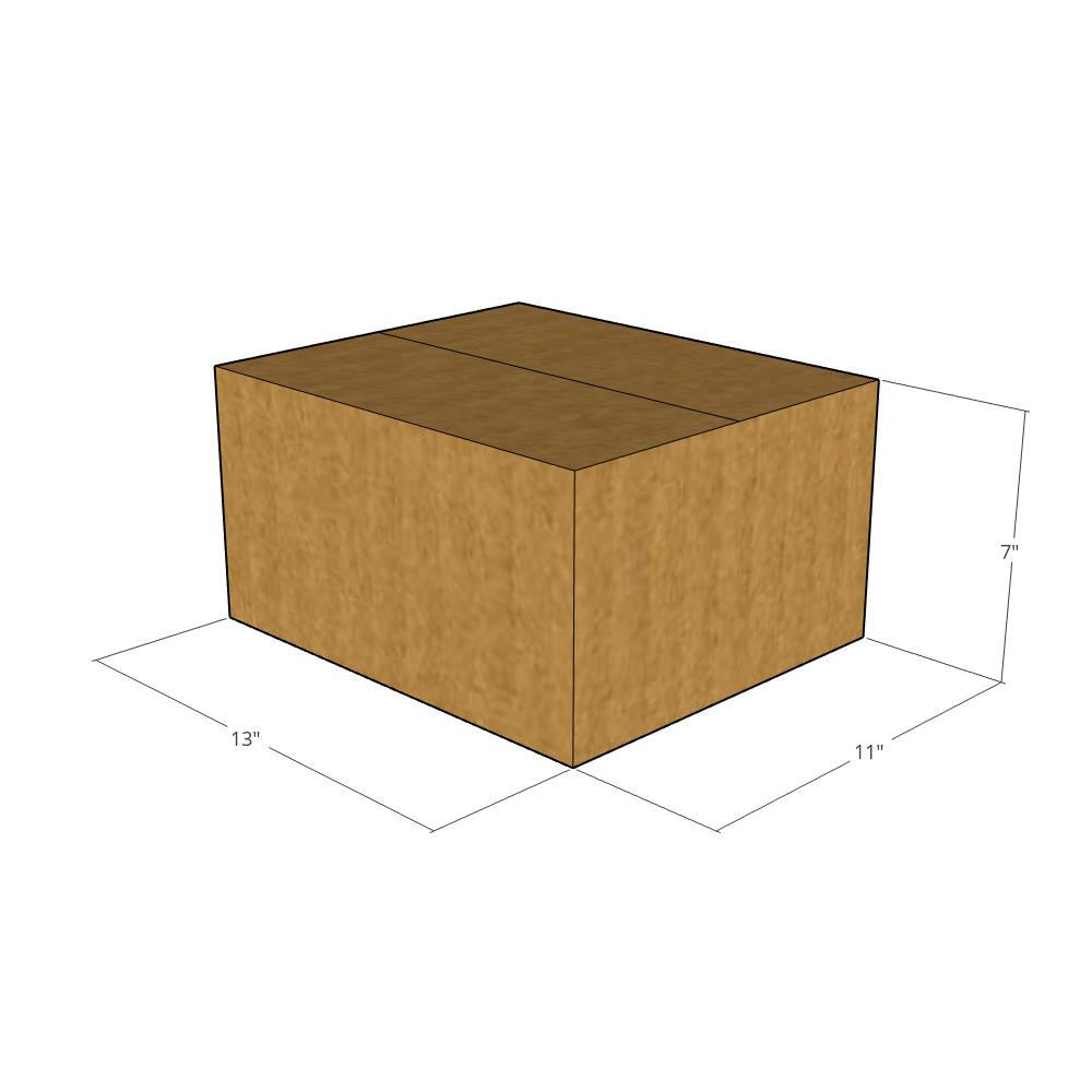 13 x 11 x 7" Corrugated Boxes -25 per Bundle