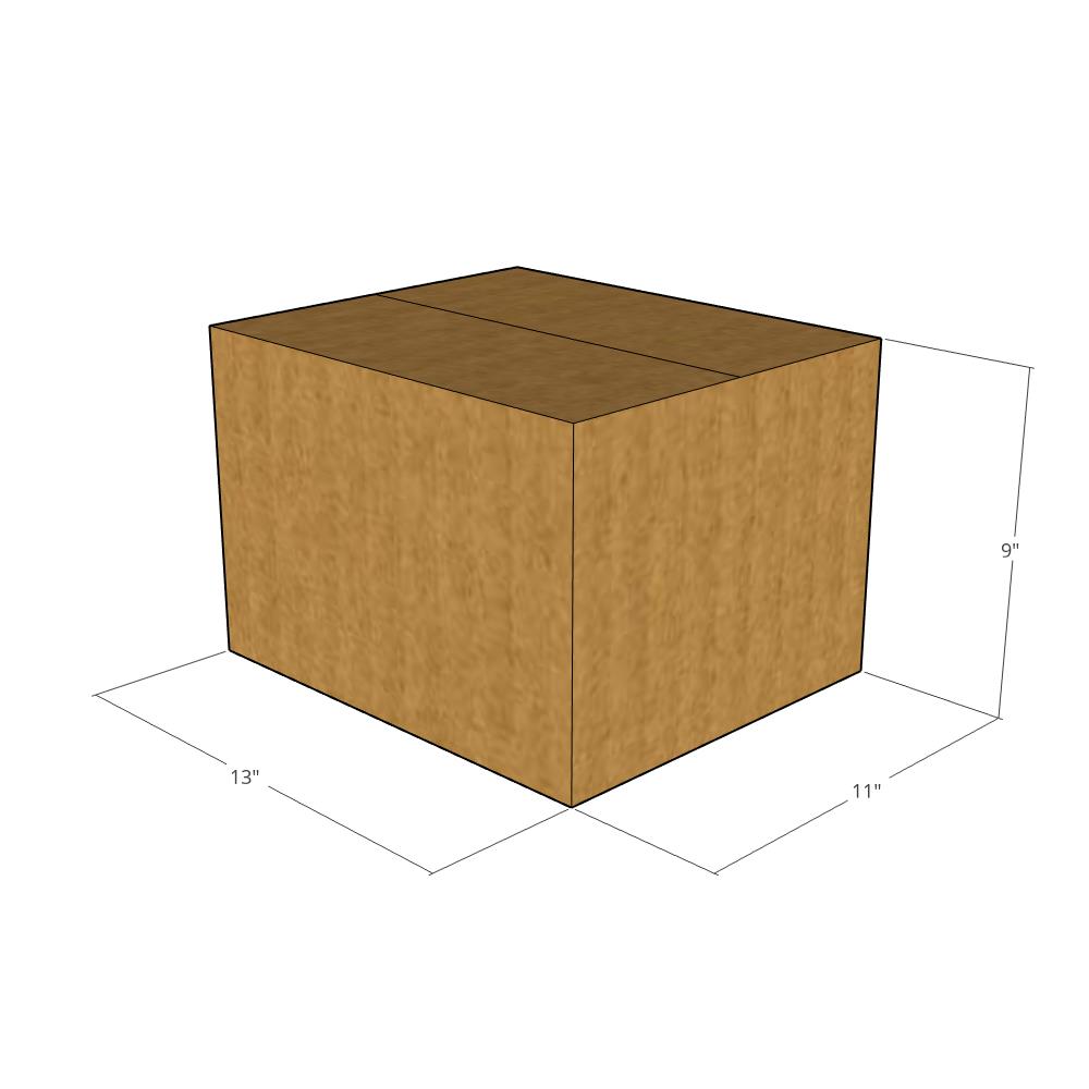 13 x 11 x 9" Corrugated Boxes -25 per Bundle