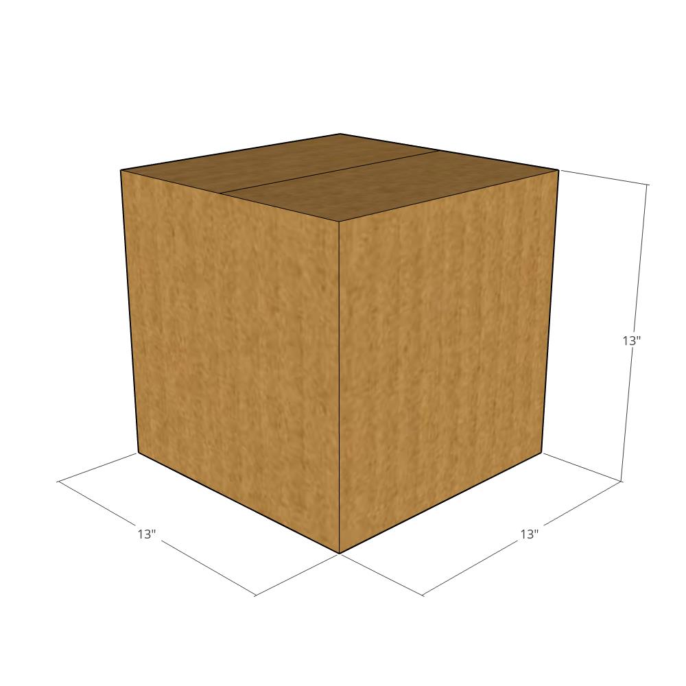 13 x 13 x 13" Corrugated Boxes -25 per Bundle