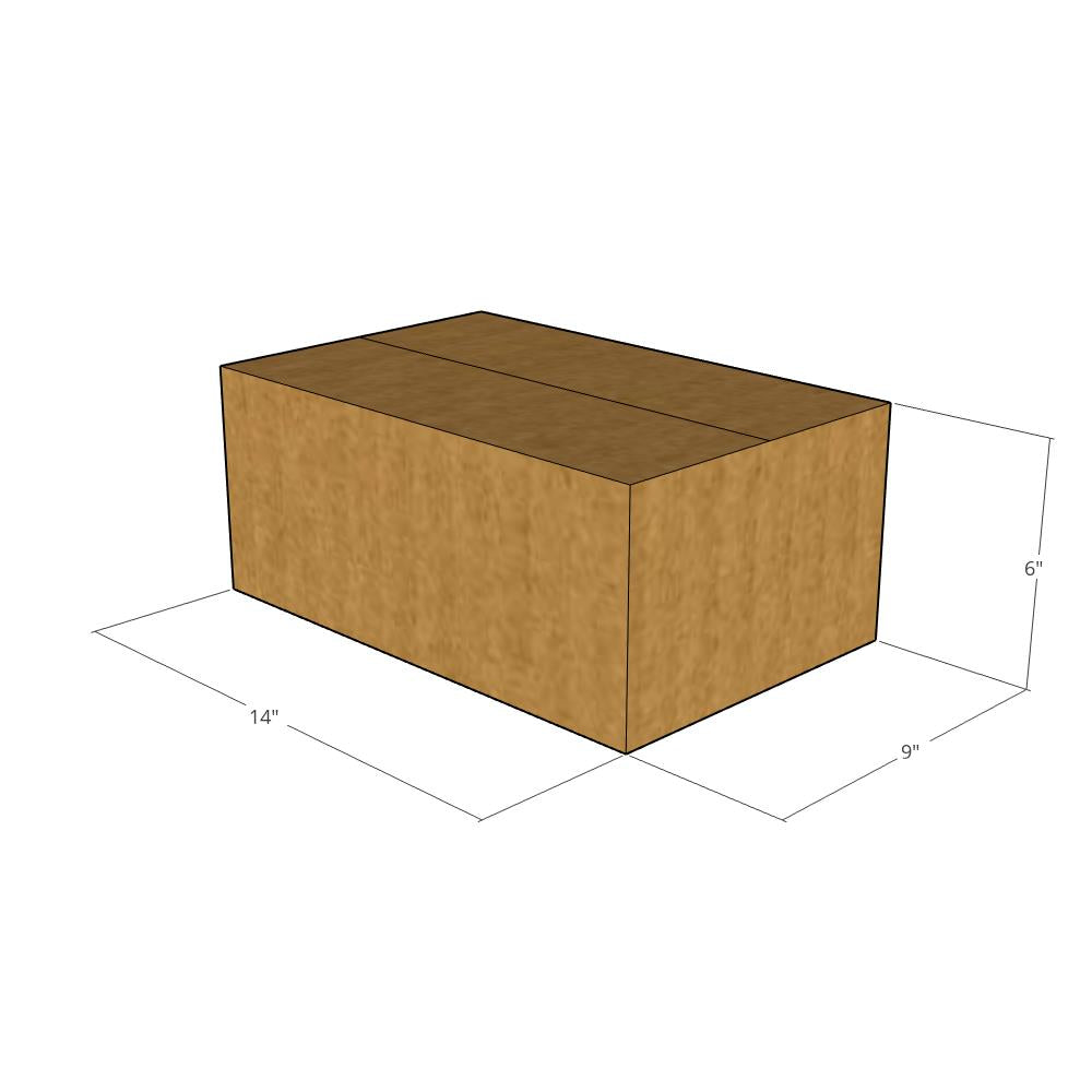 14 x 9 x 6" Corrugated Boxes -25 per Bundle