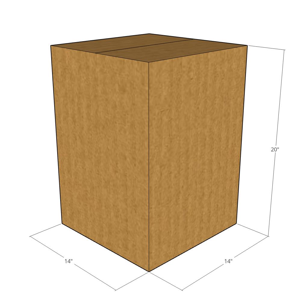 14 x 14 x 20" Corrugated Boxes -20 per Bundle