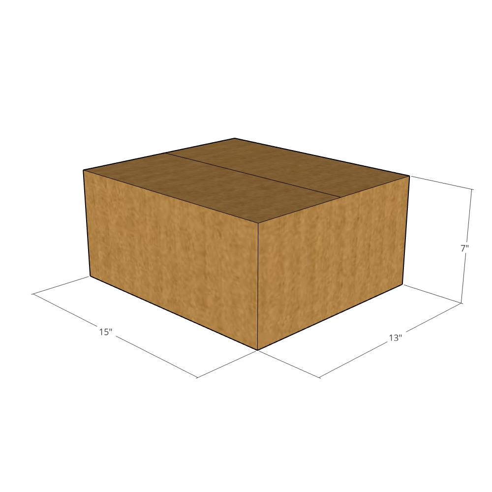 15 x 13 x 7" Corrugated Boxes -25 per Bundle