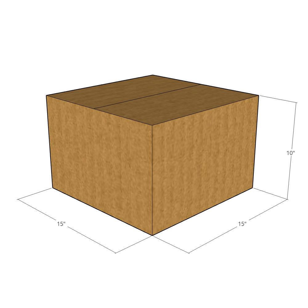 15 x 15 x 10" Corrugated Boxes -20 per Bundle