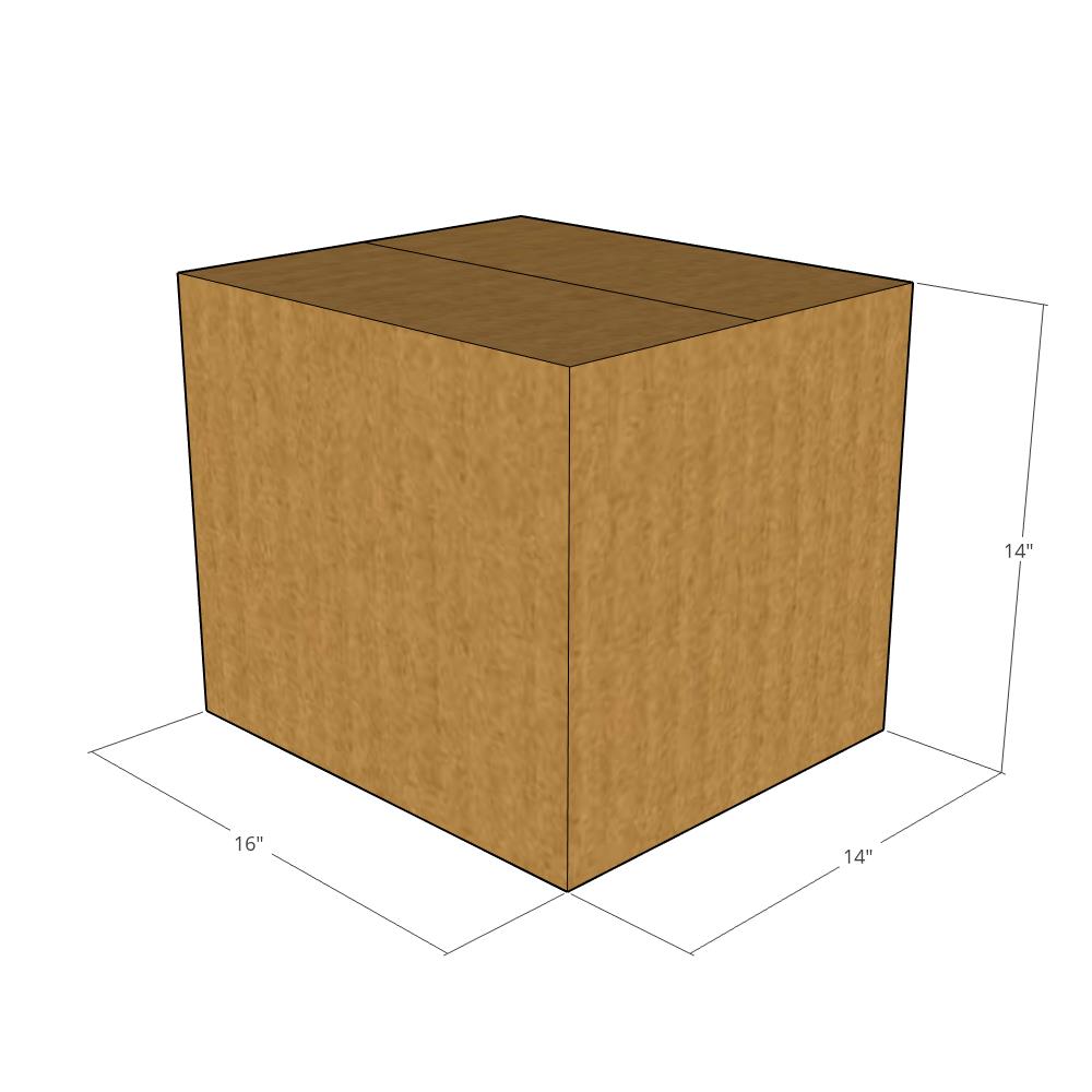 16 x 14 x 14" Corrugated Boxes -25 per Bundle