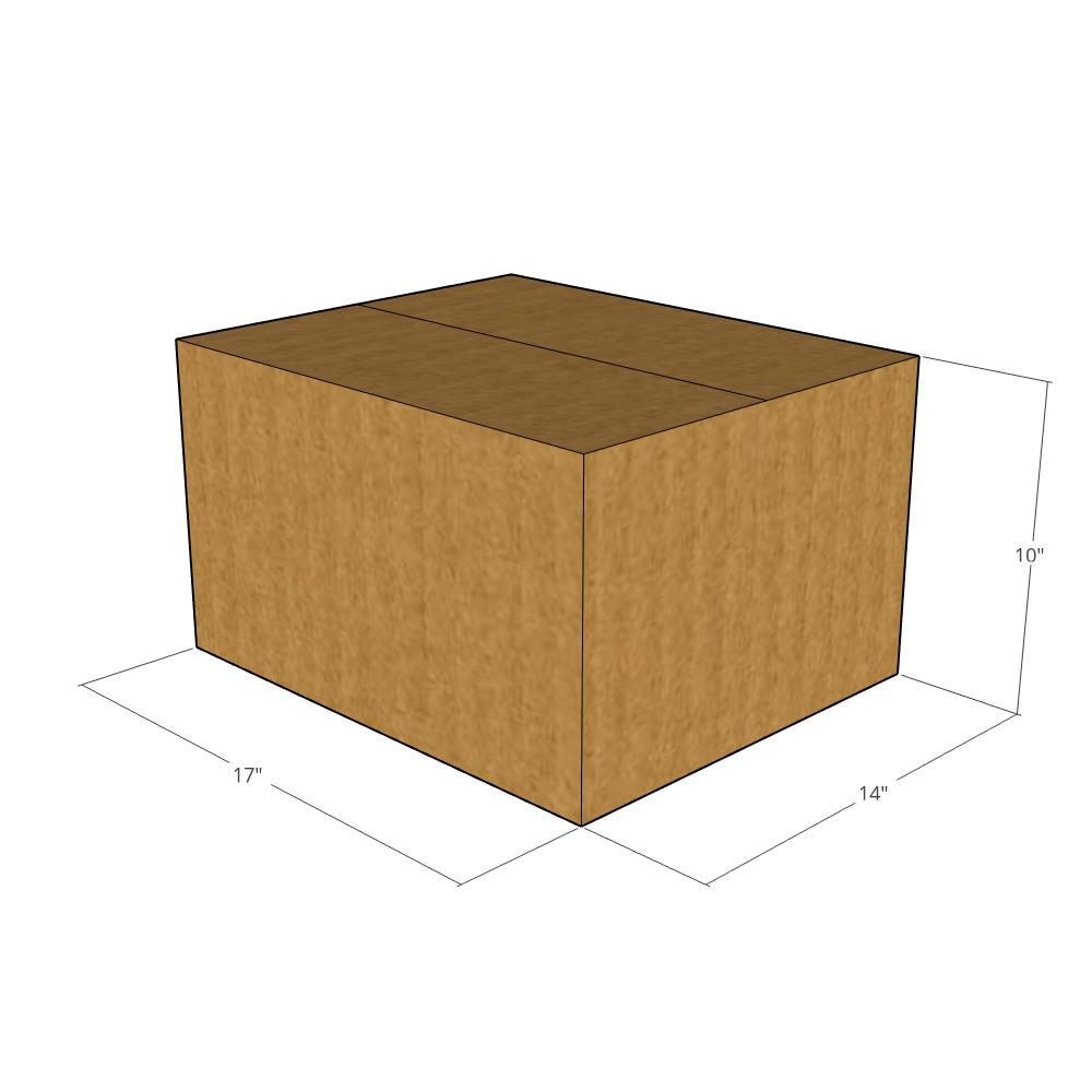 17 x 14 x 10" Corrugated Boxes -25 per Bundle
