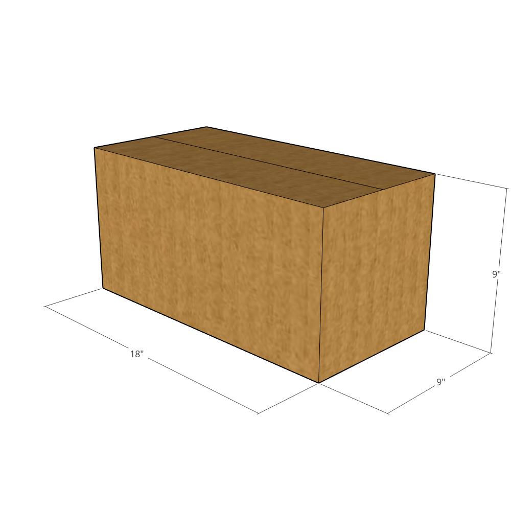 18 x 9 x 9" Long Corrugated Boxes -25 per Bundle