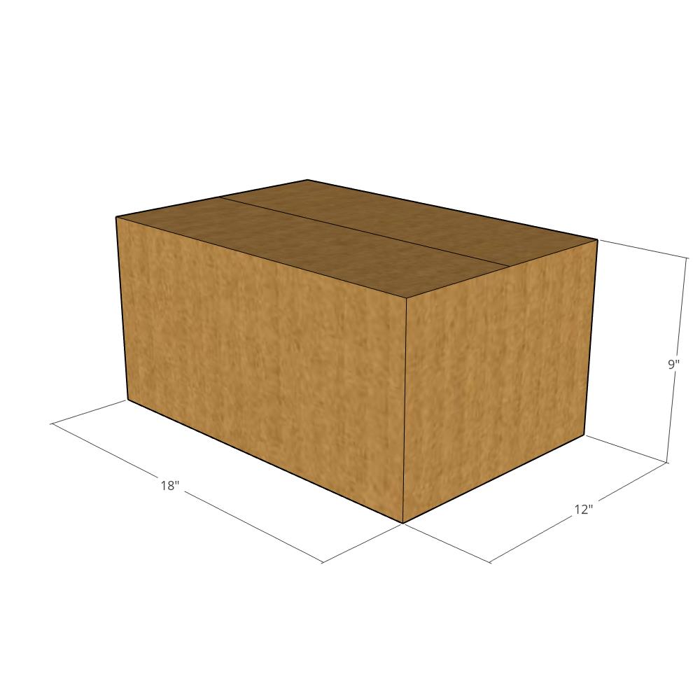 18 x 12 x 9" Corrugated Boxes -25 per Bundle