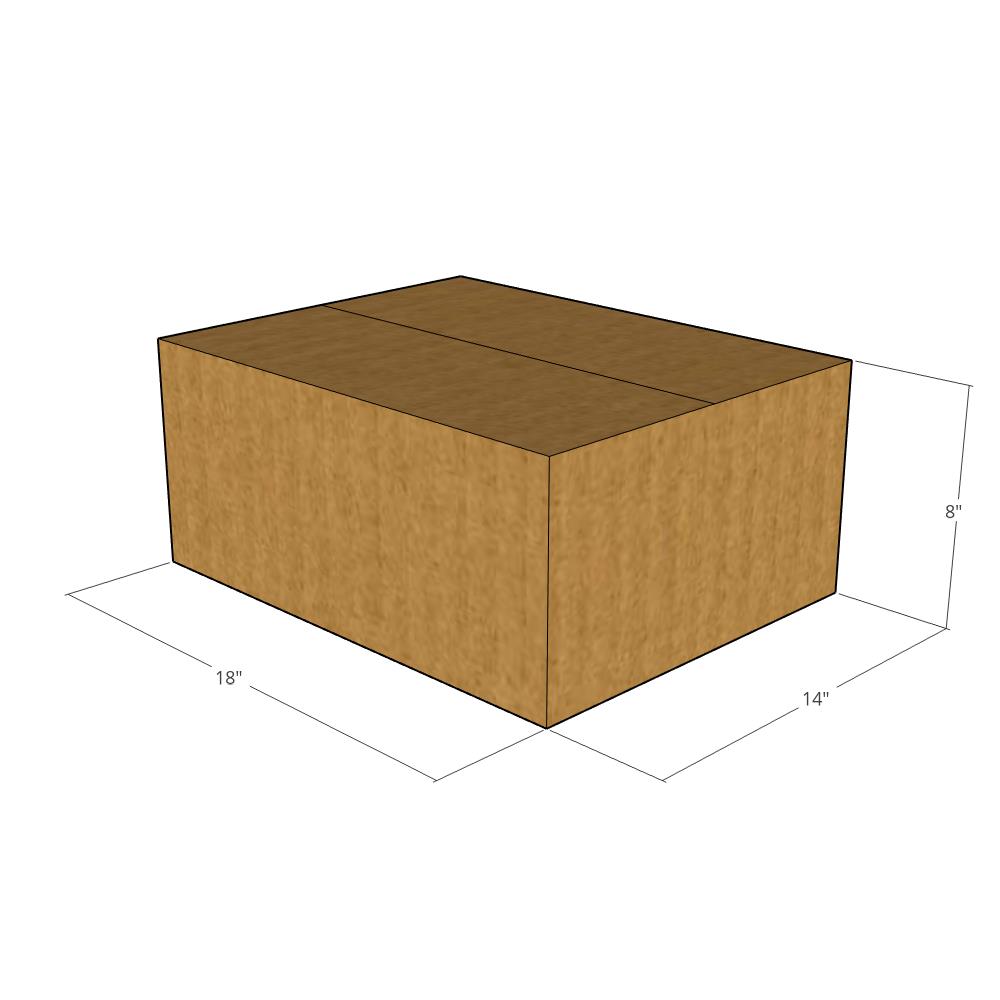 18 x 14 x 8" Corrugated Boxes -20 per Bundle
