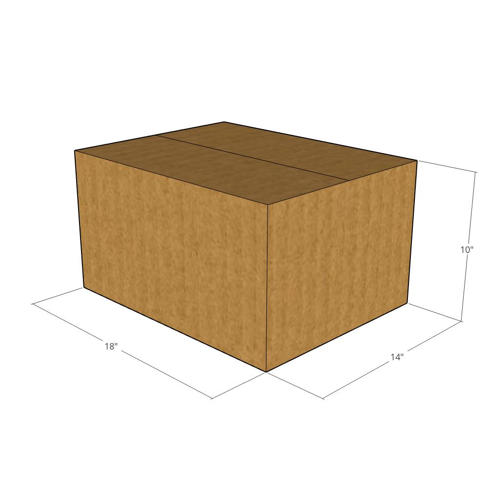 18 x 14 x 10" Corrugated Boxes -25 per Bundle