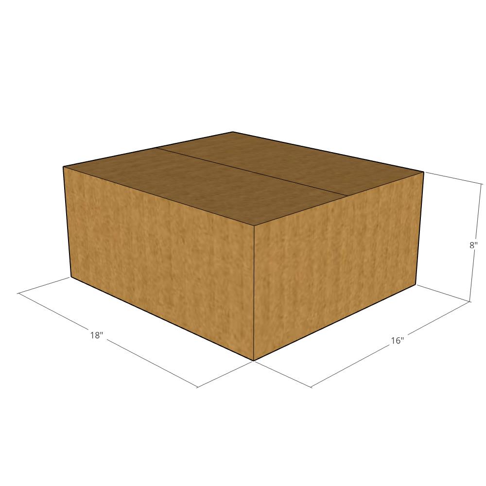 18 x 16 x 8" Corrugated Boxes -25 per Bundle
