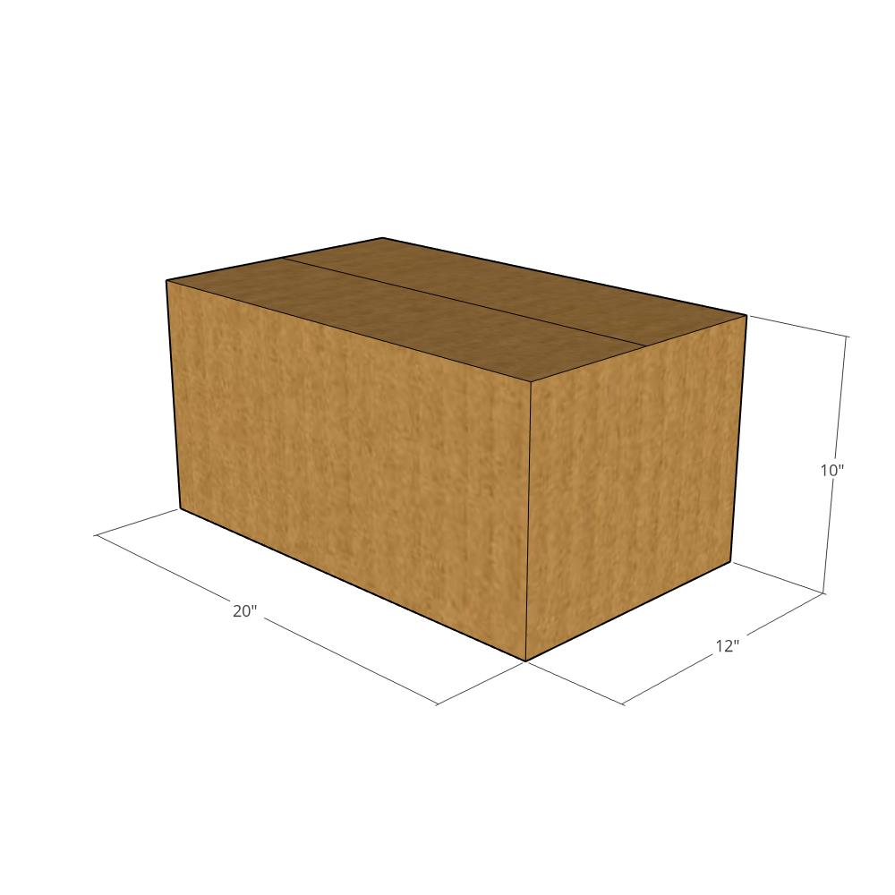20 x 12 x 10" Corrugated Boxes -20 per Bundle