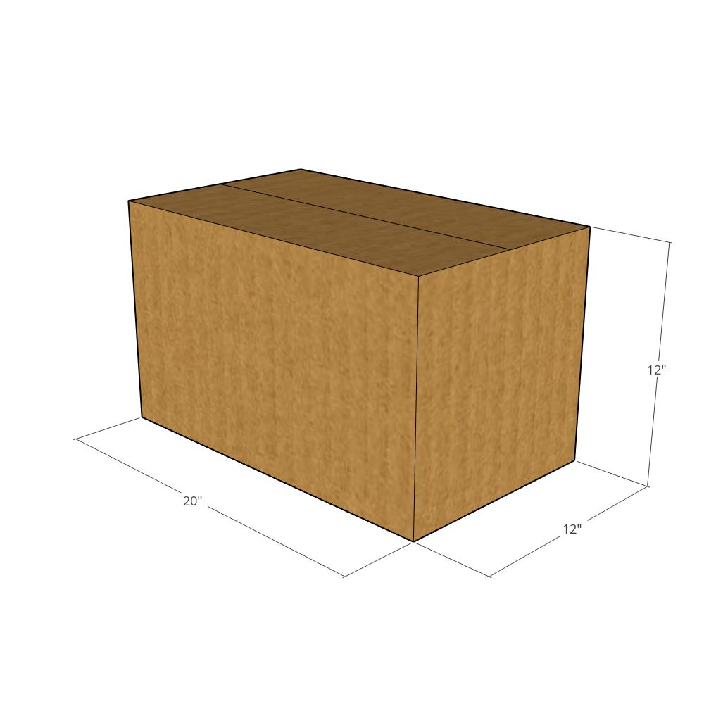 20 x 12 x 12" Long Corrugated Boxes -20 per Bundle