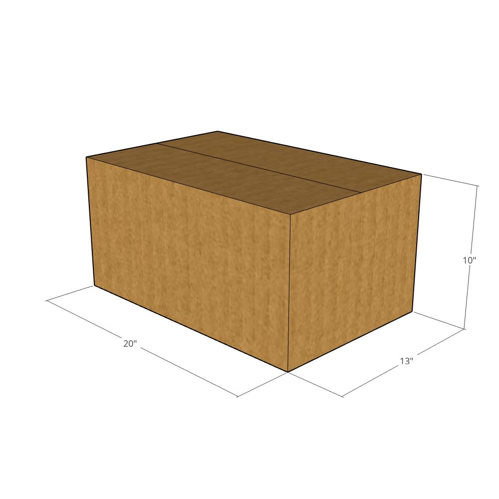20 x 13 x 10" Long Corrugated Boxes -25 per Bundle