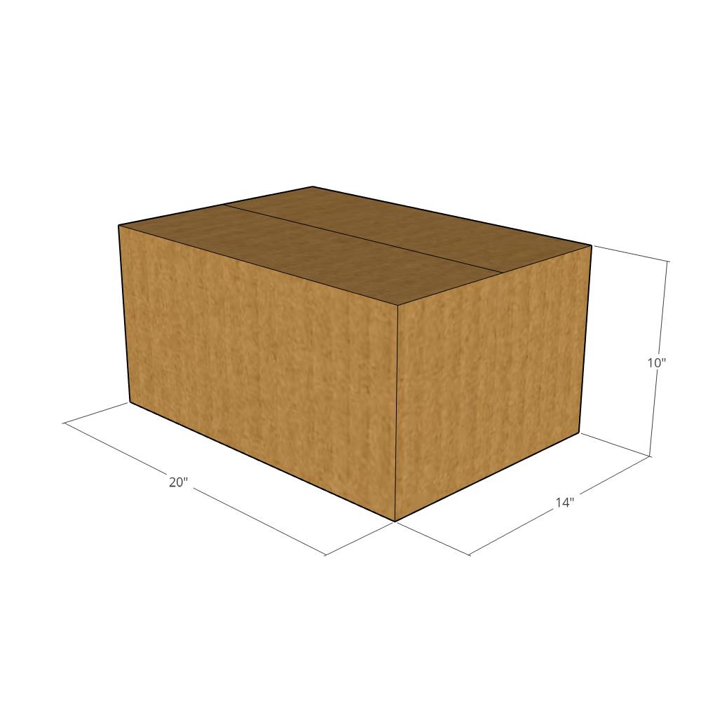 20 x 14 x 10" Corrugated Boxes -20 per Bundle