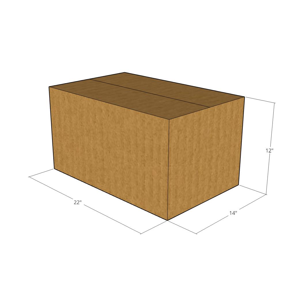22 x 14 x 12" Corrugated Boxes -20 per Bundle