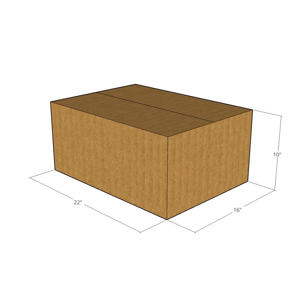 22 x 16 x 10" Corrugated Boxes -20 per Bundle