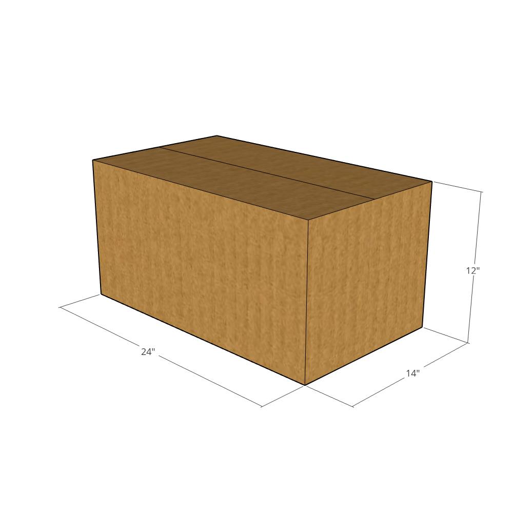 24 x 14 x 12" Corrugated Boxes -20 per Bundle