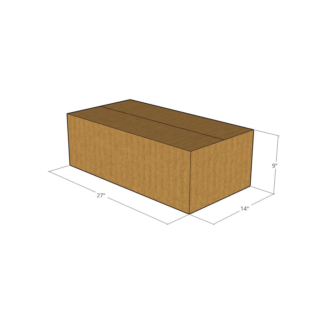 27 x 14 x 9" Corrugated Boxes -20 per Bundle