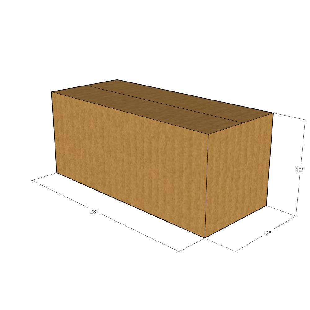 28 x 12 x 12" Long Corrugated Boxes -20 per Bundle