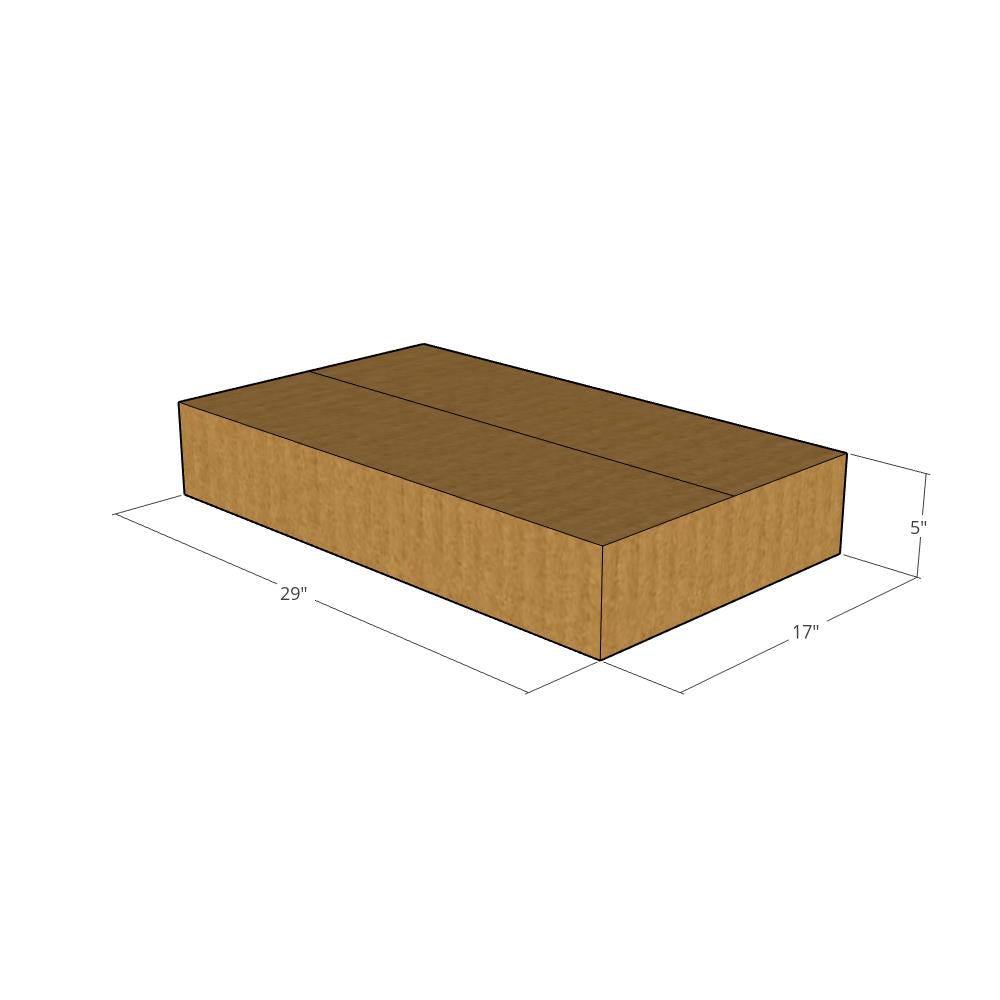 29 x 17 x 5" Corrugated Boxes -15 per Bundle