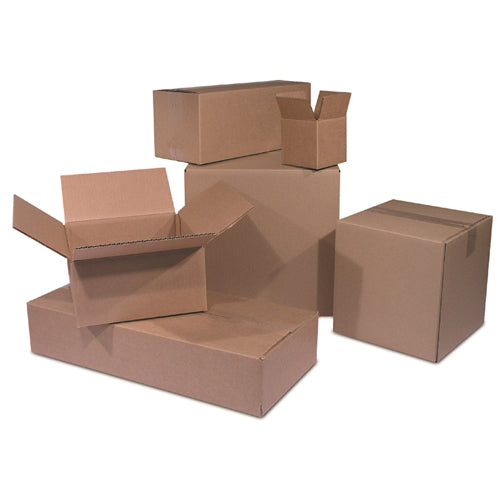 17 1/4 x 11 1/4 x 5" Flat Corrugated Boxes -25 per Bundle