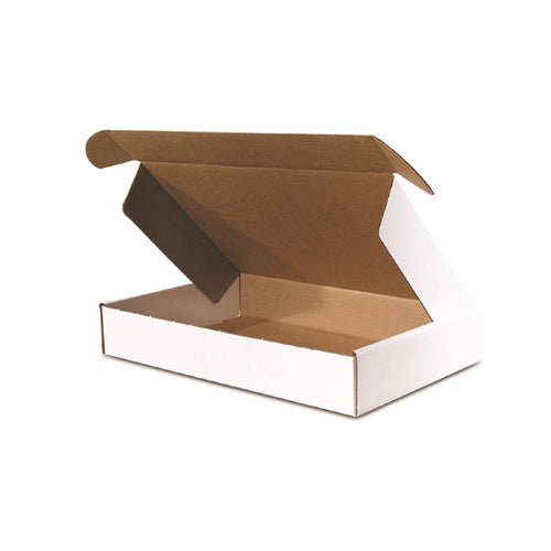 12 1/8 x 9 1/4 x 2" White Deluxe Literature Mailers -50 per Bundle