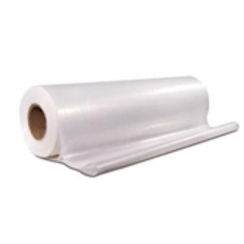 12 x 100' - 4 Mil Clear Poly Sheeting -1 per Roll