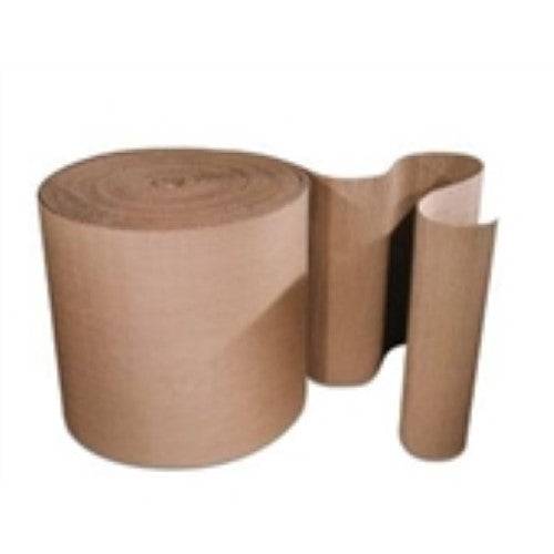 12" x 250' - A Flute Kraft Singleface Corrugated Roll -250 per Roll