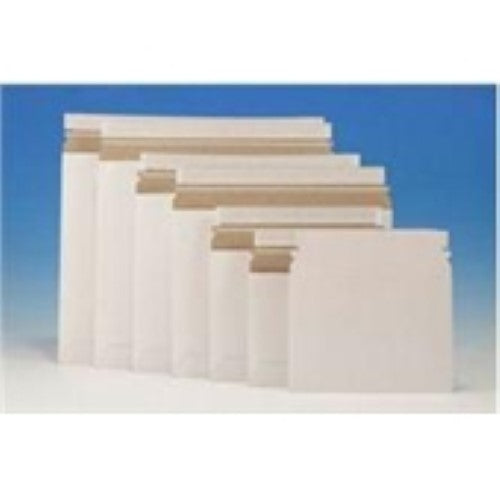14 7/8 x 11 7/8" White Stayflats Lite® Mailers -200 per Case