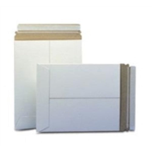 17 x 21" White Self-Seal Stayflats Plus® Mailers -100 per Case