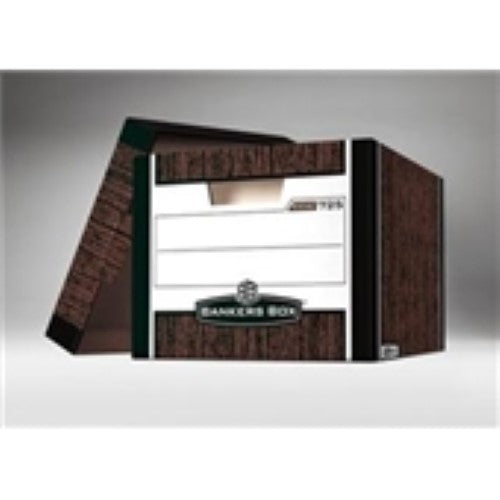 15 x 12 x 10" Wood Grain R-Kive® File Storage Boxes -12 per Case