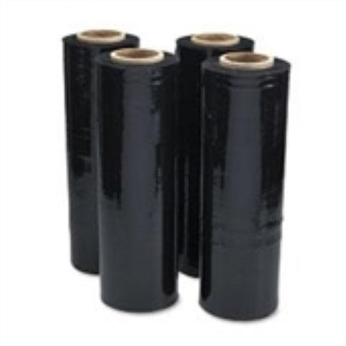 18" x 80 Gauge x 1500' Opaque Hand Stretch Film -4 Rolls per Case