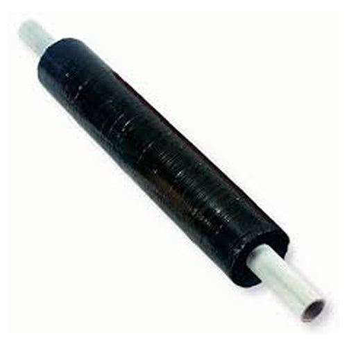 20" x 80 Gauge x 1000' Black Extended Core Opaque Stretch Film -4 Rolls per Case
