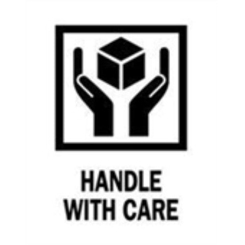 3 x 4" - "Handle With Care" Labels -500 per Roll
