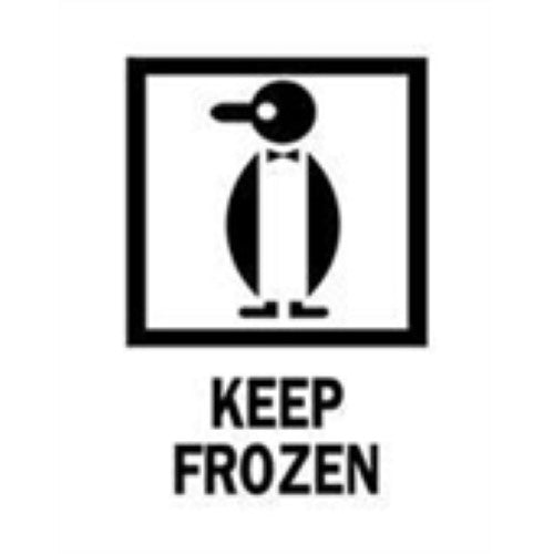 3 x 4" - "Keep Frozen" Labels -500 per Roll