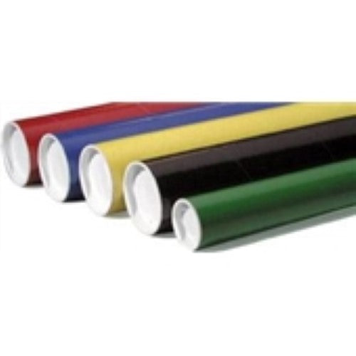 3 x 18" Gold Tubes with Caps -24 per Case